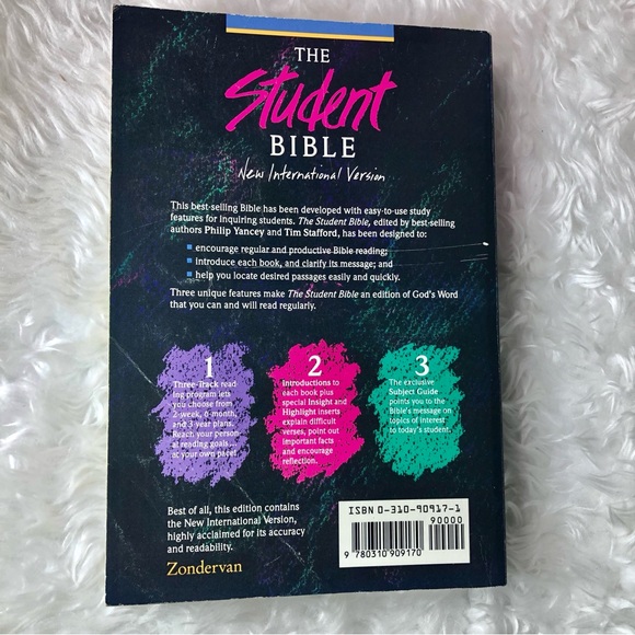 THE STUDENT BIBLE PAPERBACK NEW INTERNATIONAL VERSION - Picture 4 of 10